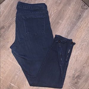 Just Black Dark Wash Skinny